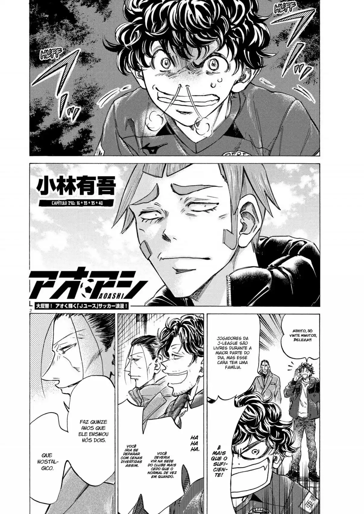 Read Ao Ashi Português Manga Online