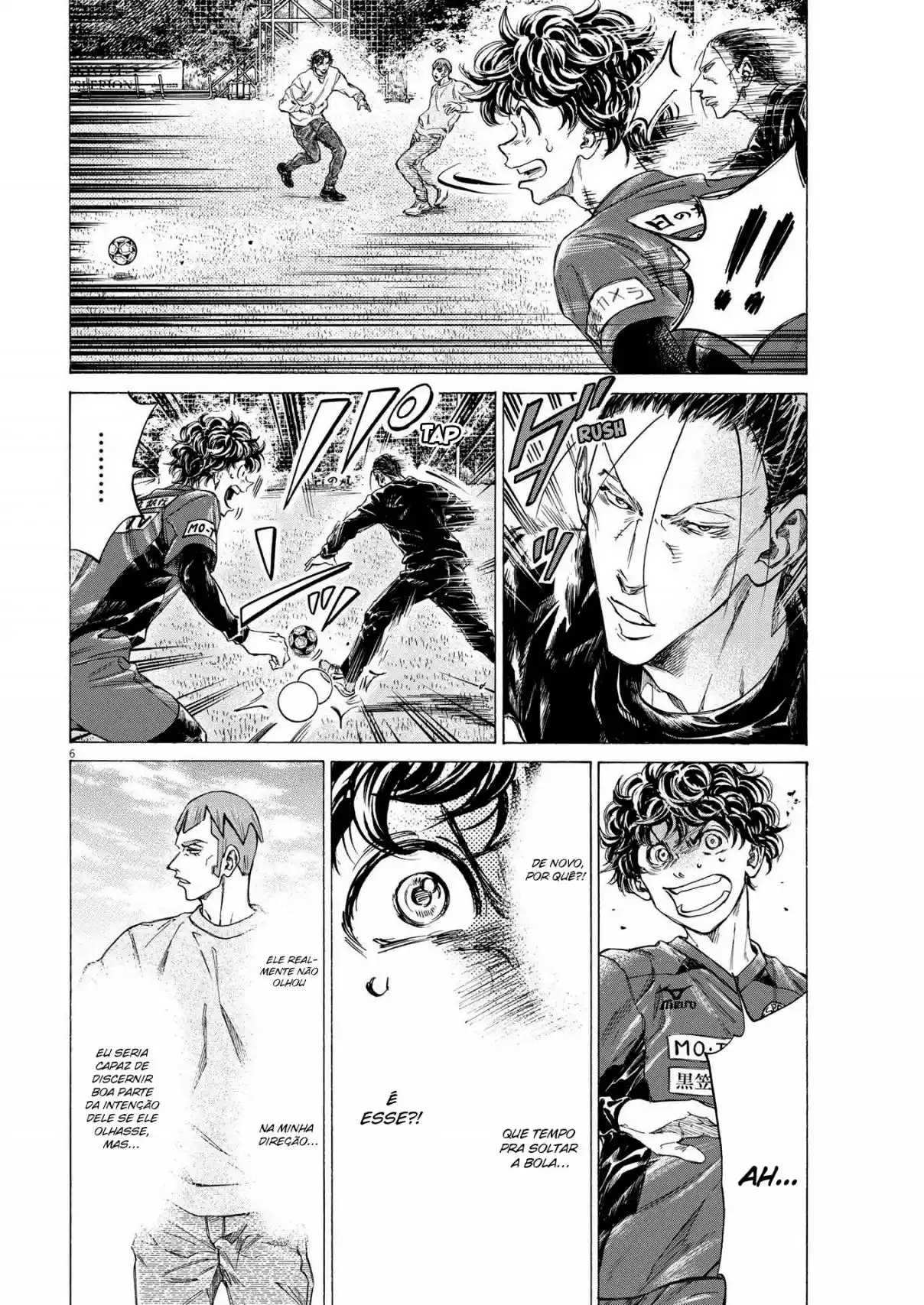 Read Ao Ashi Português Manga Online