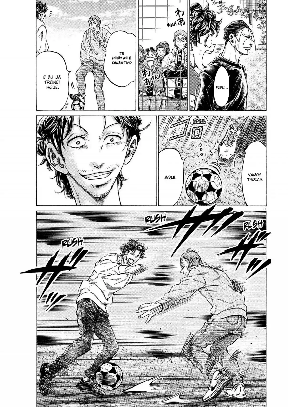 Read Ao Ashi Português Manga Online