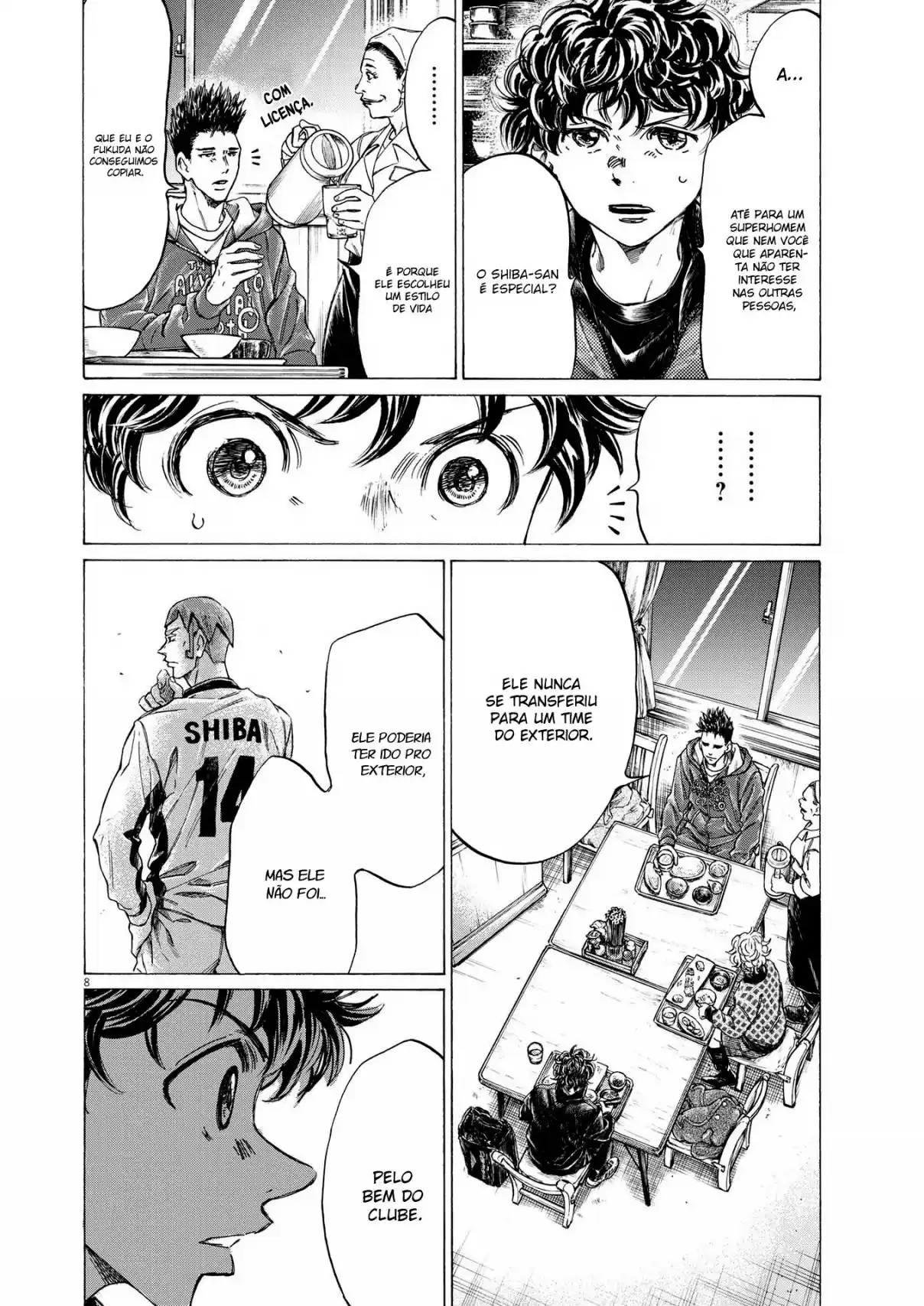 Read Ao Ashi Português Manga Online