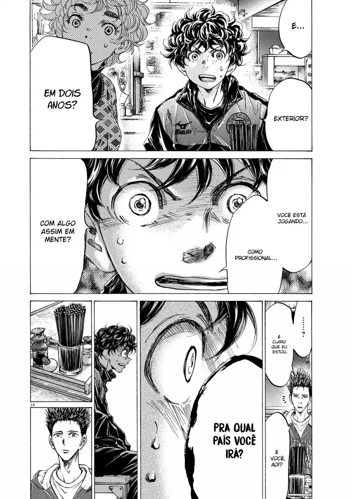 Read Ao Ashi Português Manga Online