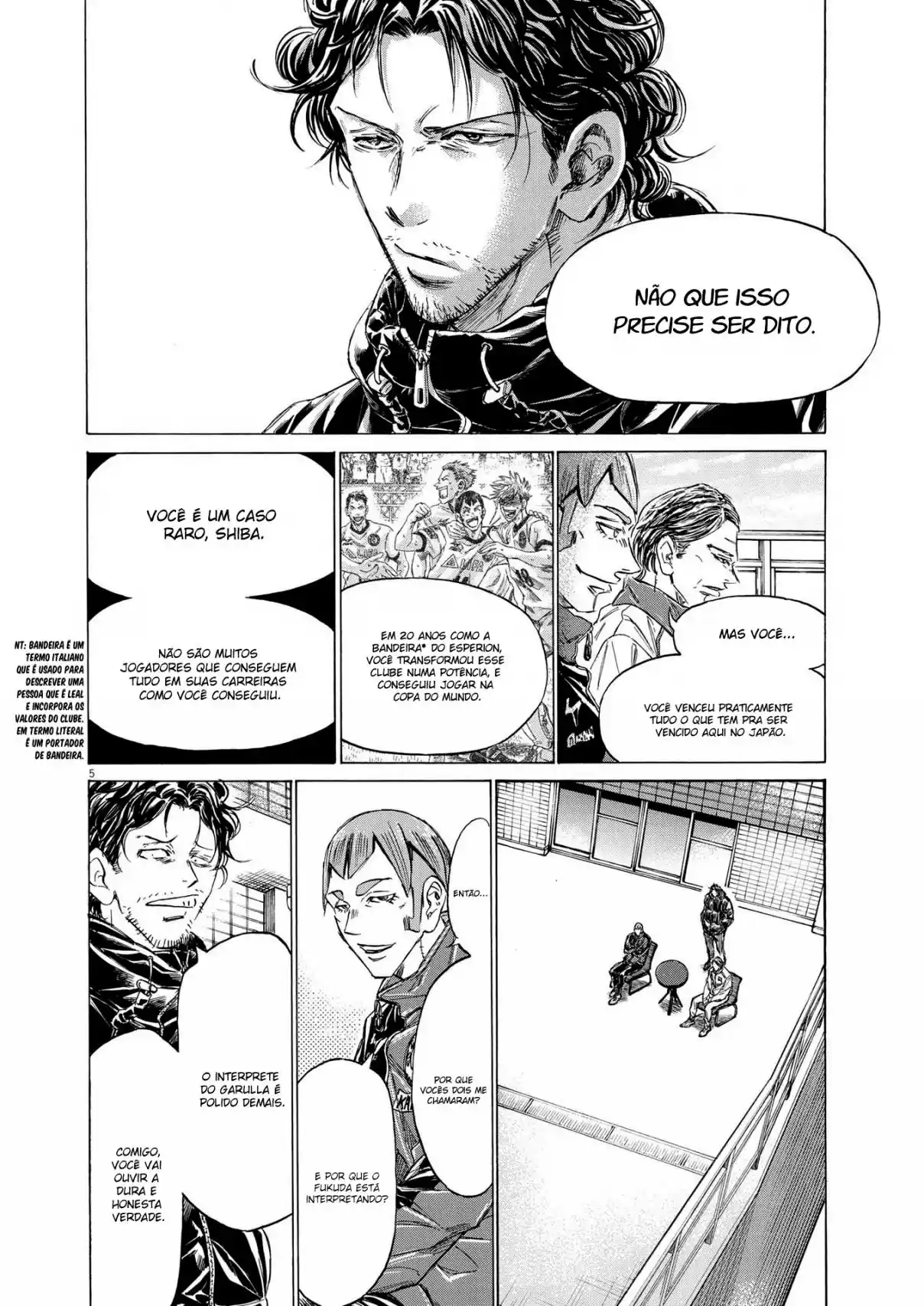 Read Ao Ashi Português Manga Online