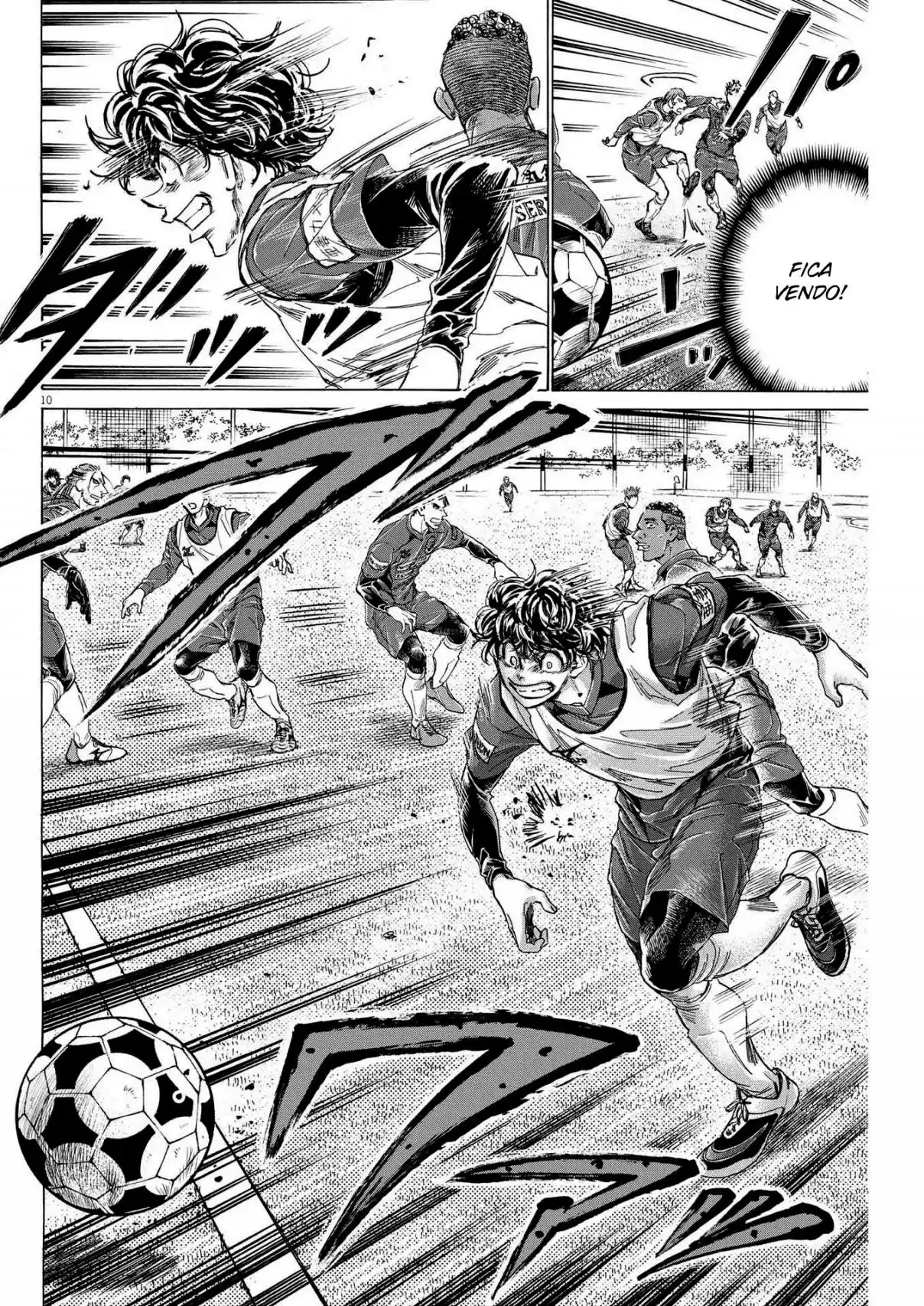 Read Ao Ashi Português Manga Online