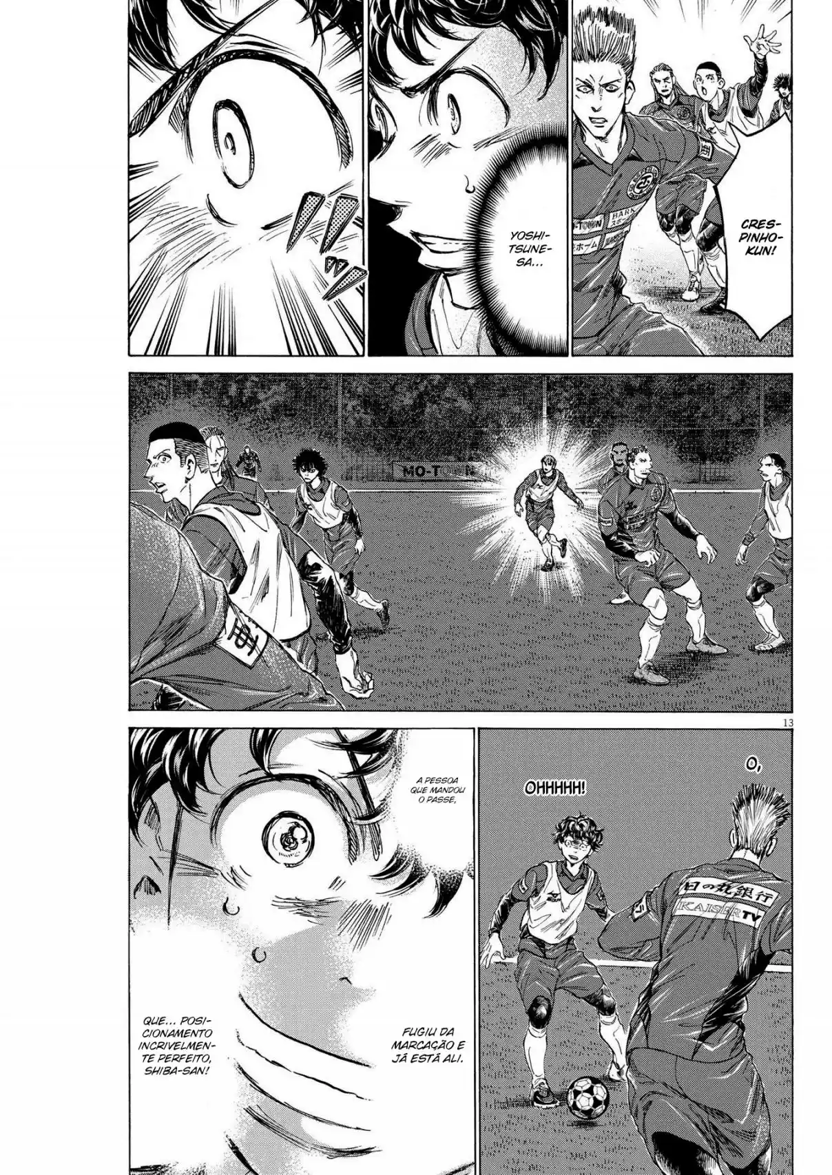 Read Ao Ashi Português Manga Online