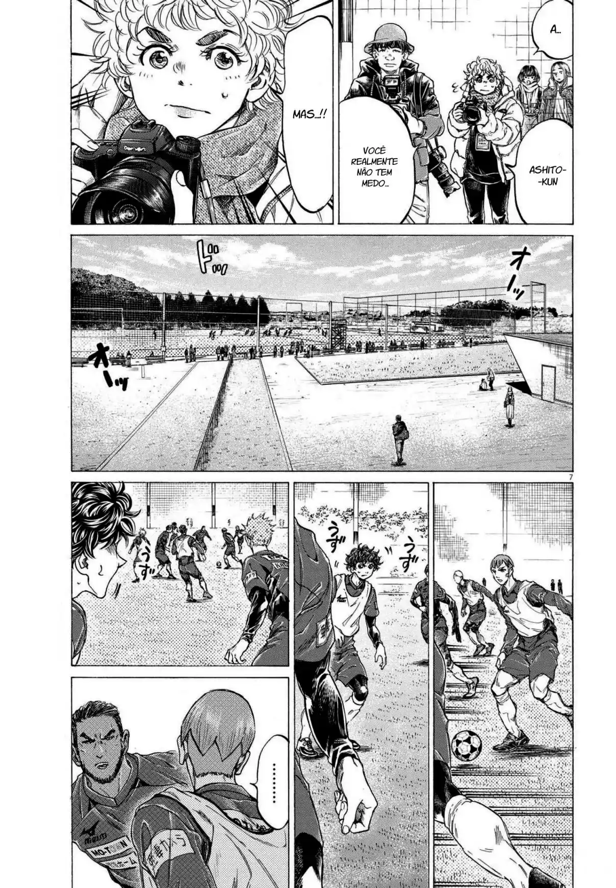 Read Ao Ashi Português Manga Online