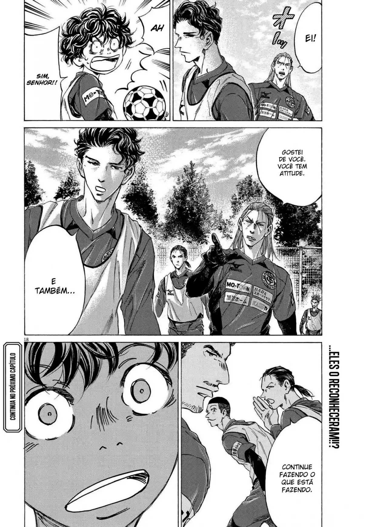 Read Ao Ashi Português Manga Online