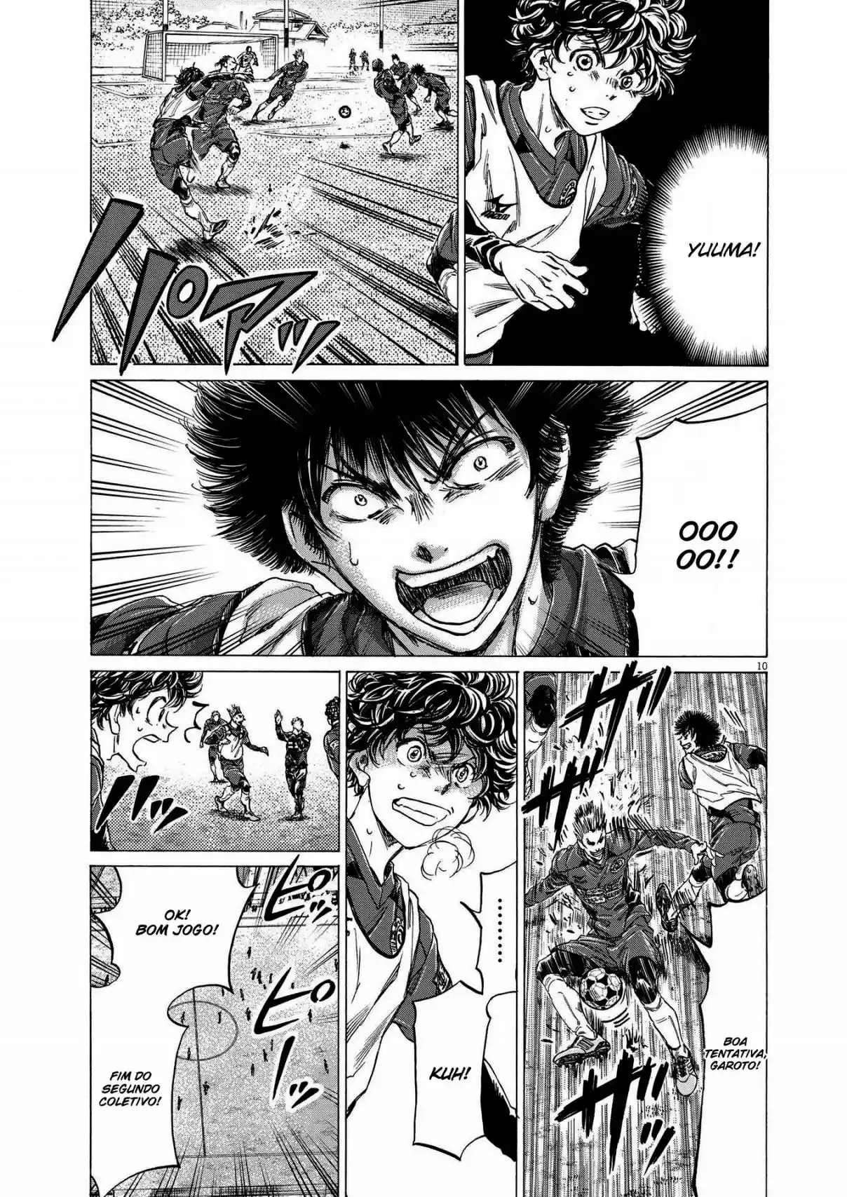 Read Ao Ashi Português Manga Online