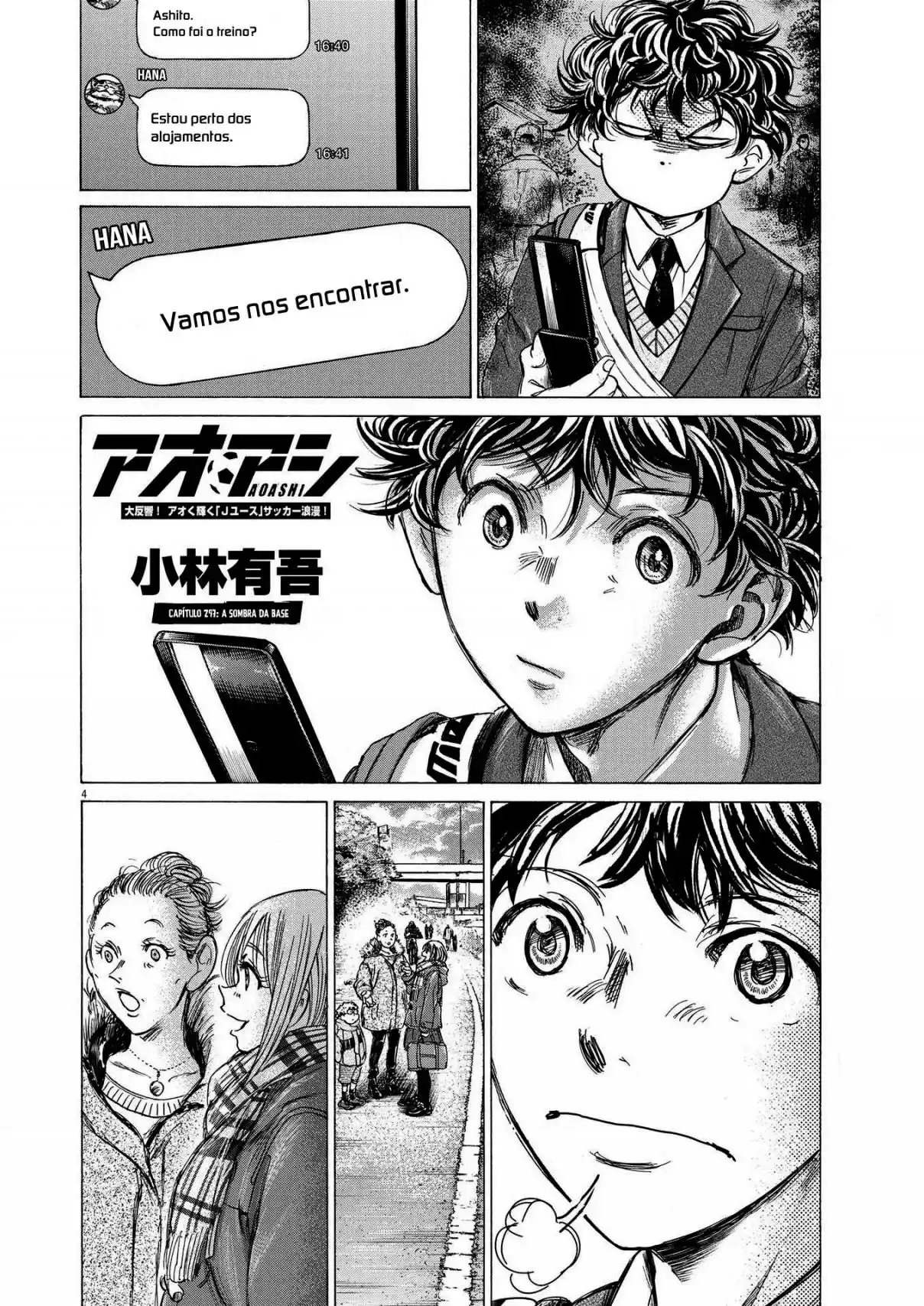 Read Ao Ashi Português Manga Online