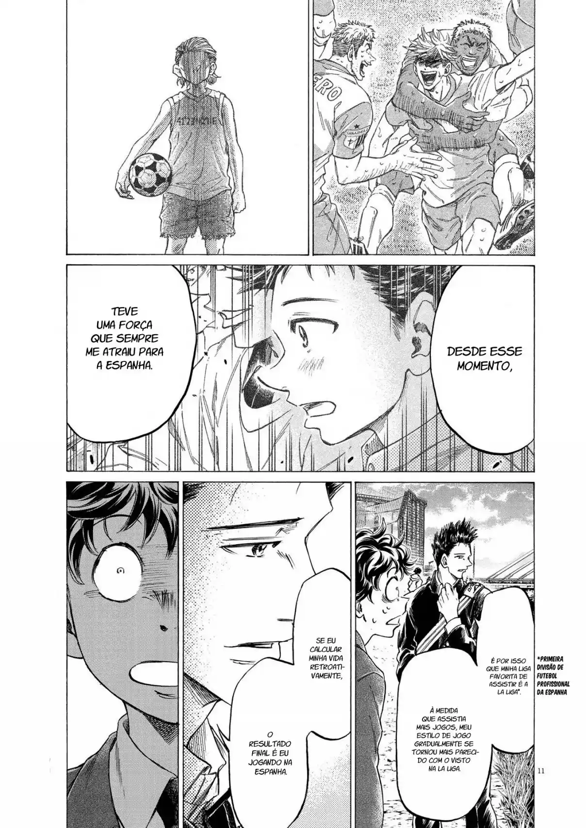 Read Ao Ashi Português Manga Online