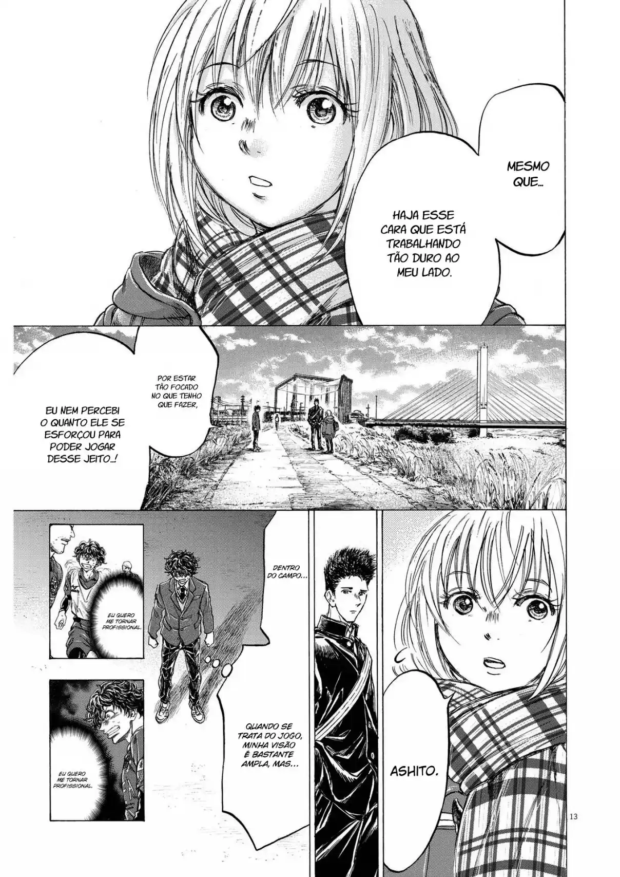 Read Ao Ashi Português Manga Online