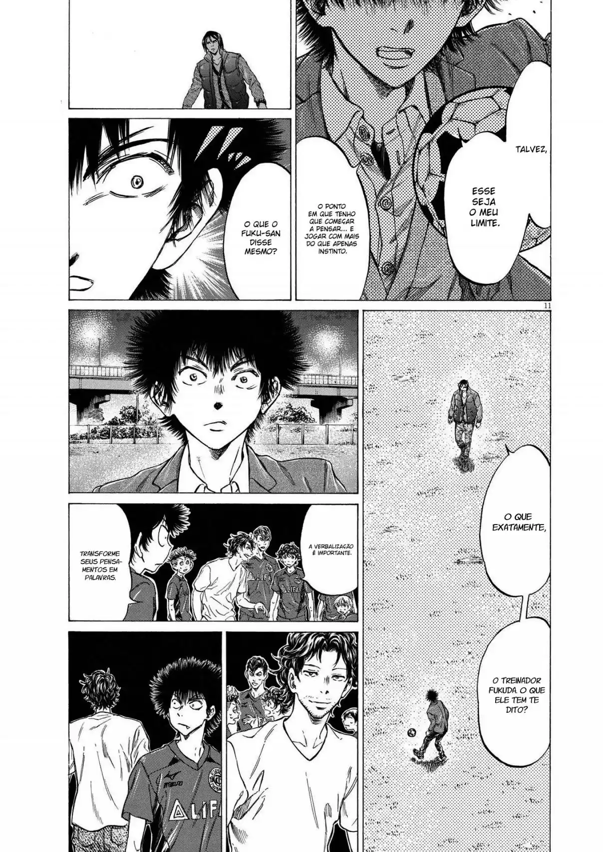 Read Ao Ashi Português Manga Online