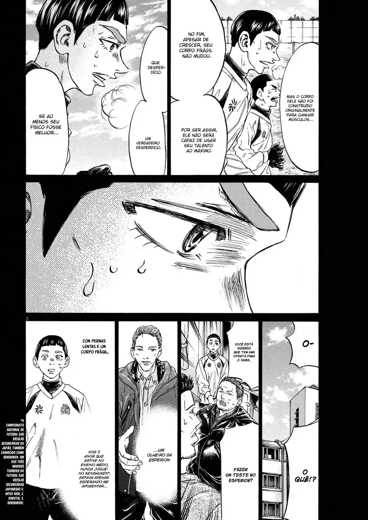 Read Ao Ashi Português Manga Online