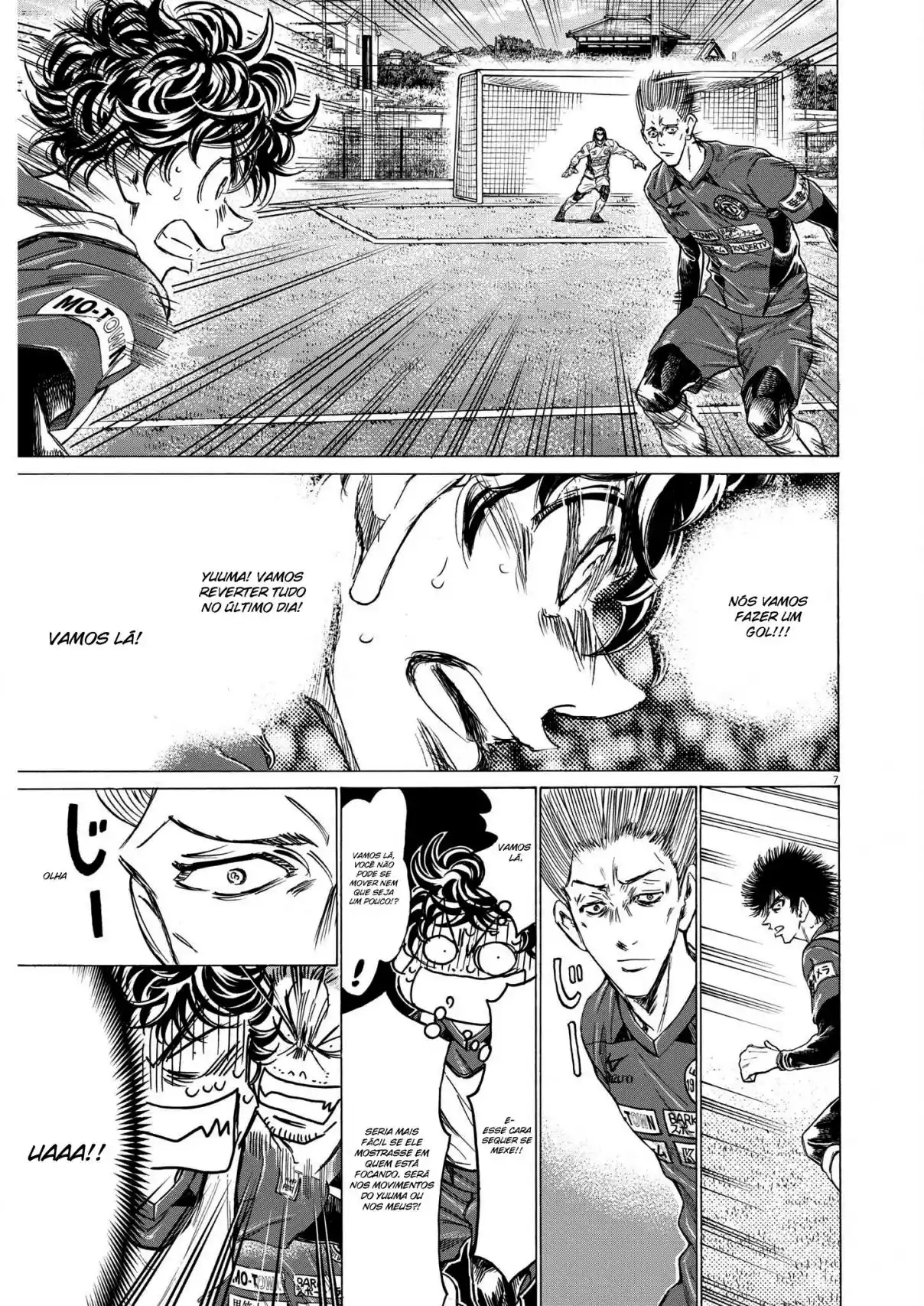 Read Ao Ashi Português Manga Online