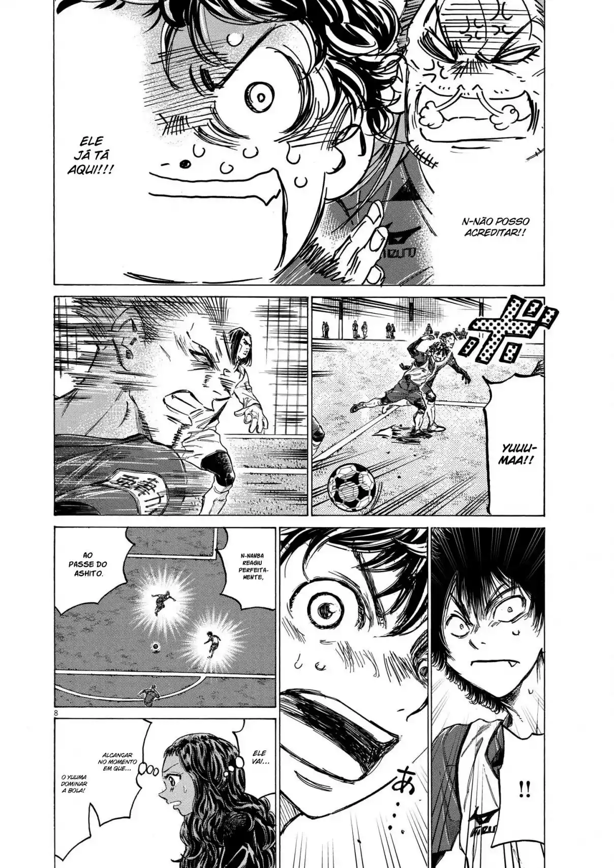 Read Ao Ashi Português Manga Online