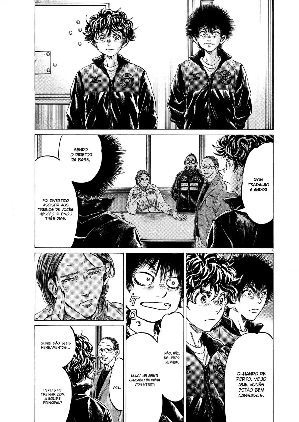 Read Ao Ashi Português Manga Online