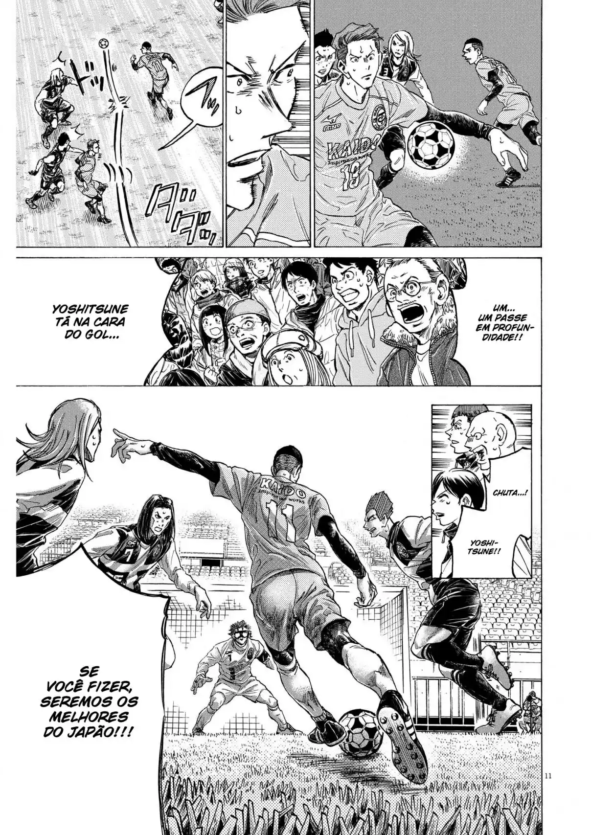 Read Ao Ashi Português Manga Online