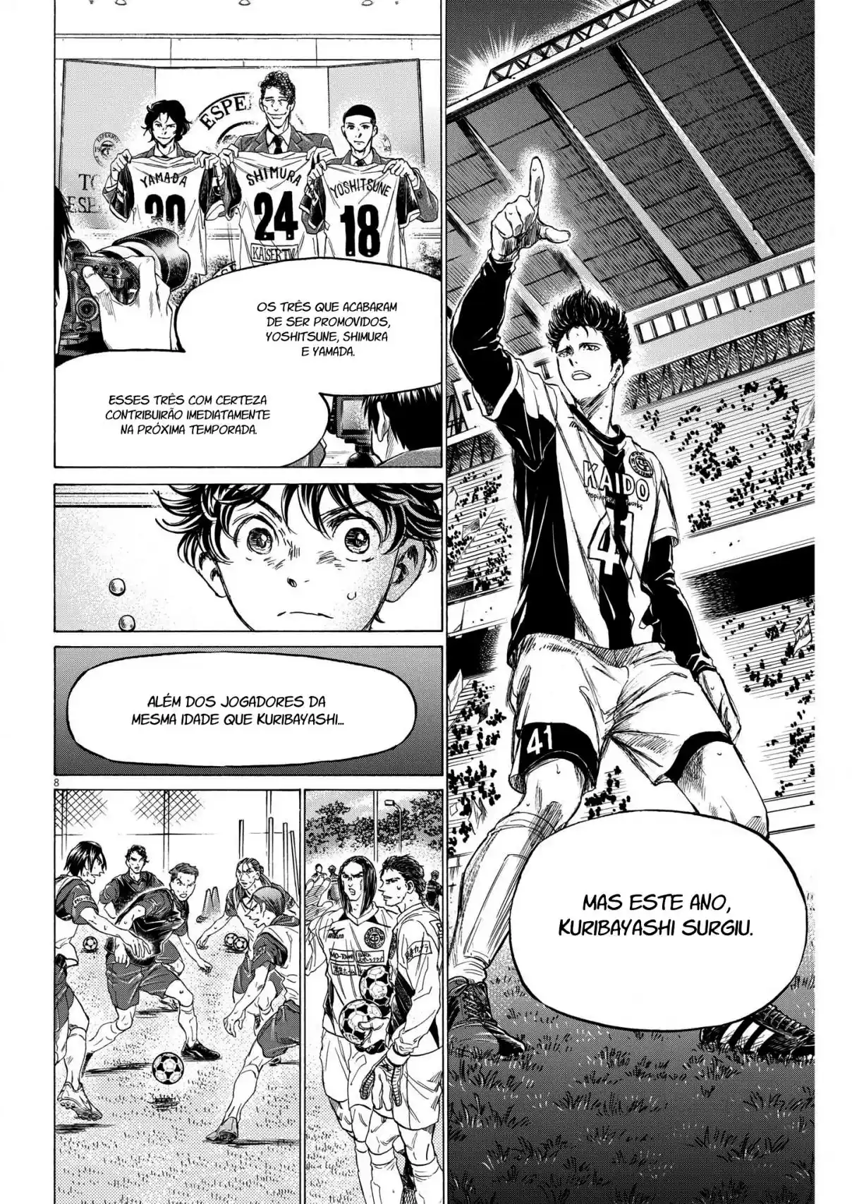 Read Ao Ashi Português Manga Online