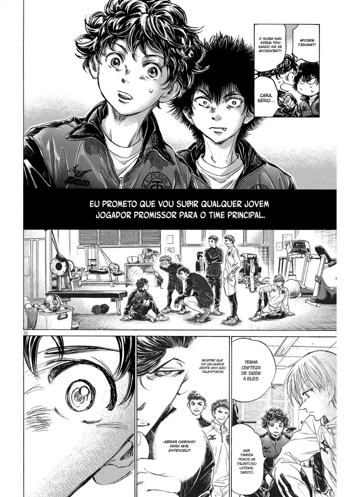 Read Ao Ashi Português Manga Online