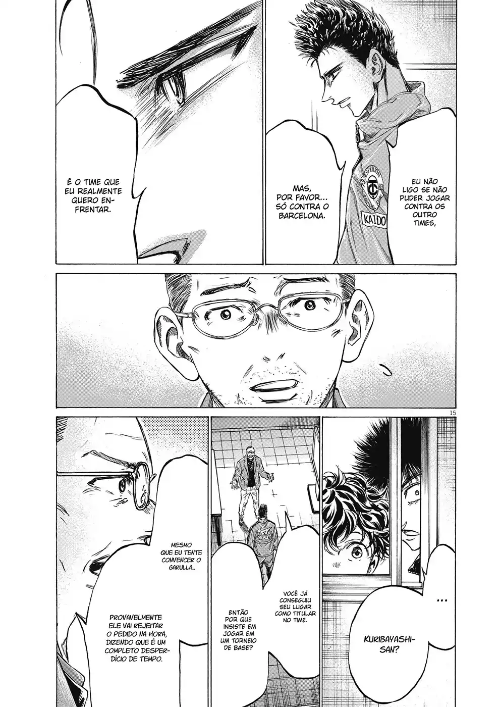 Read Ao Ashi Português Manga Online