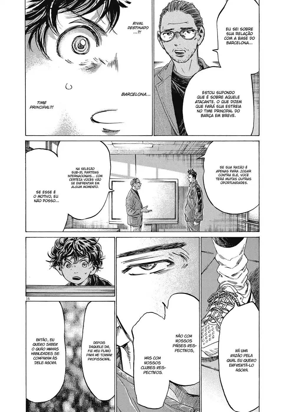 Read Ao Ashi Português Manga Online