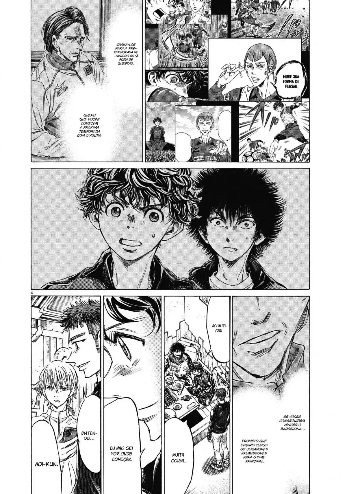 Read Ao Ashi Português Manga Online