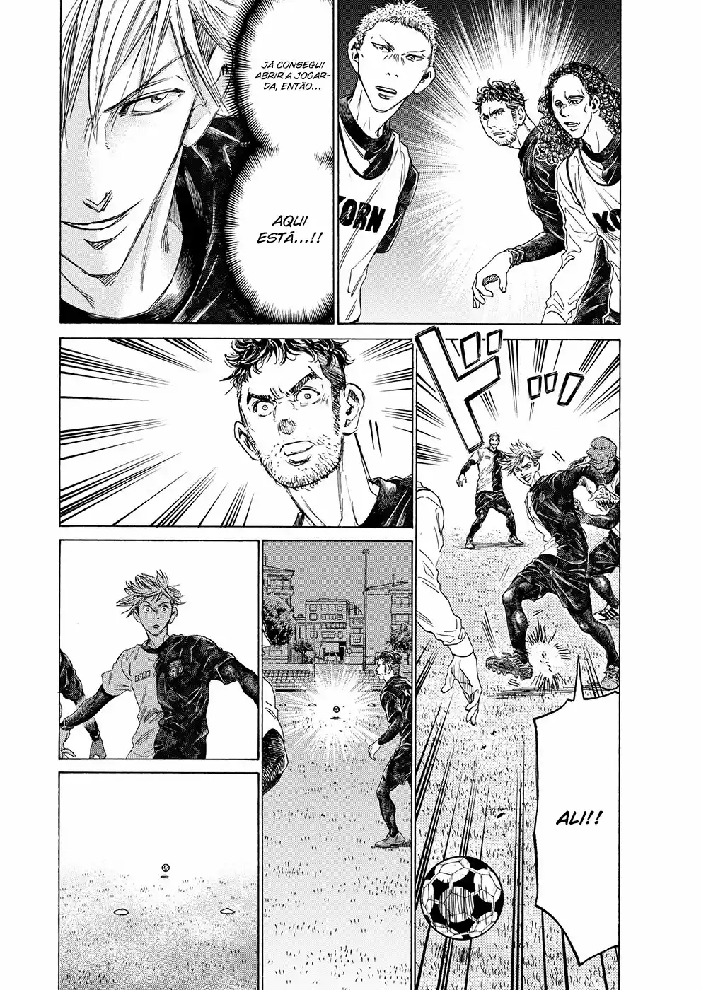 Read Ao Ashi Português Manga Online