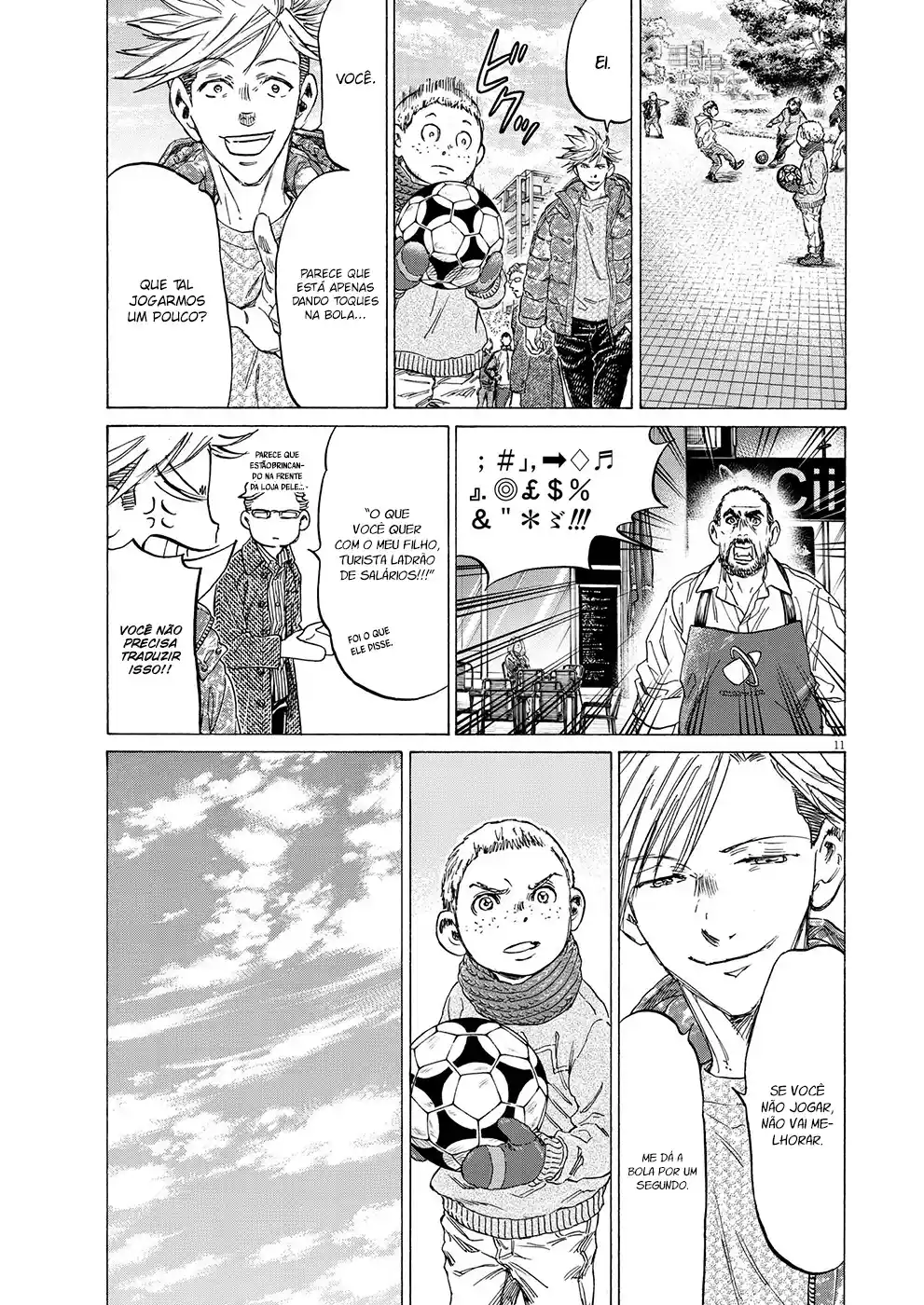 Read Ao Ashi Português Manga Online