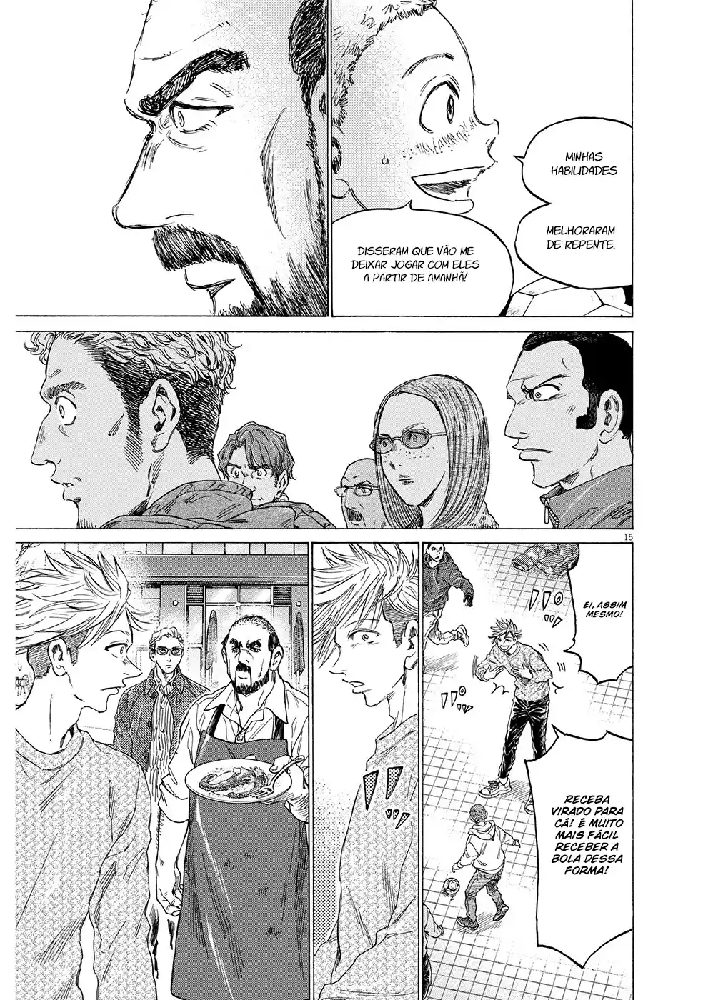 Read Ao Ashi Português Manga Online