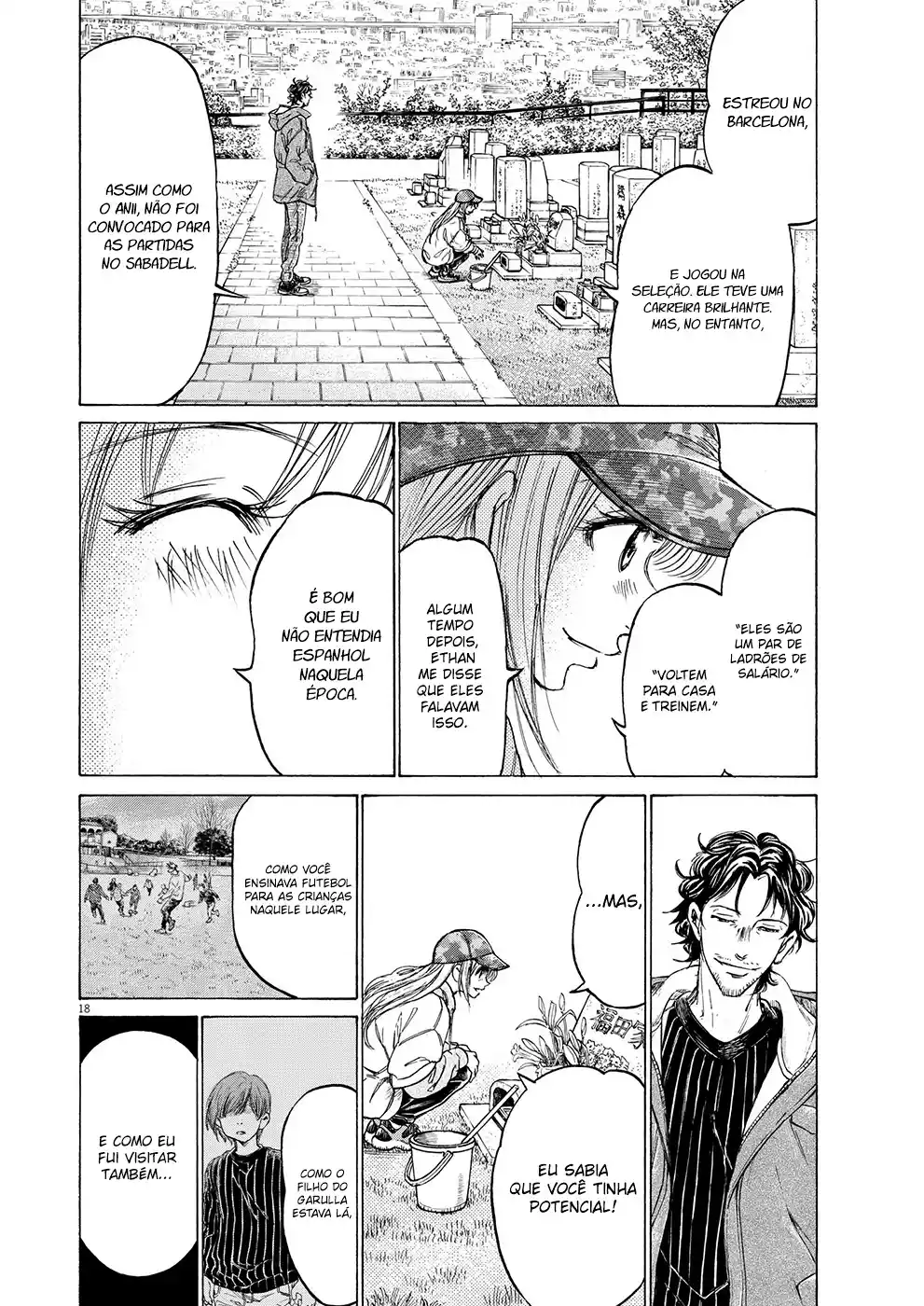 Read Ao Ashi Português Manga Online