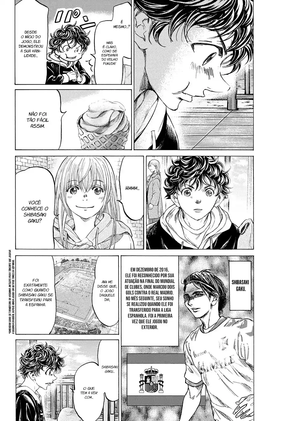 Read Ao Ashi Português Manga Online