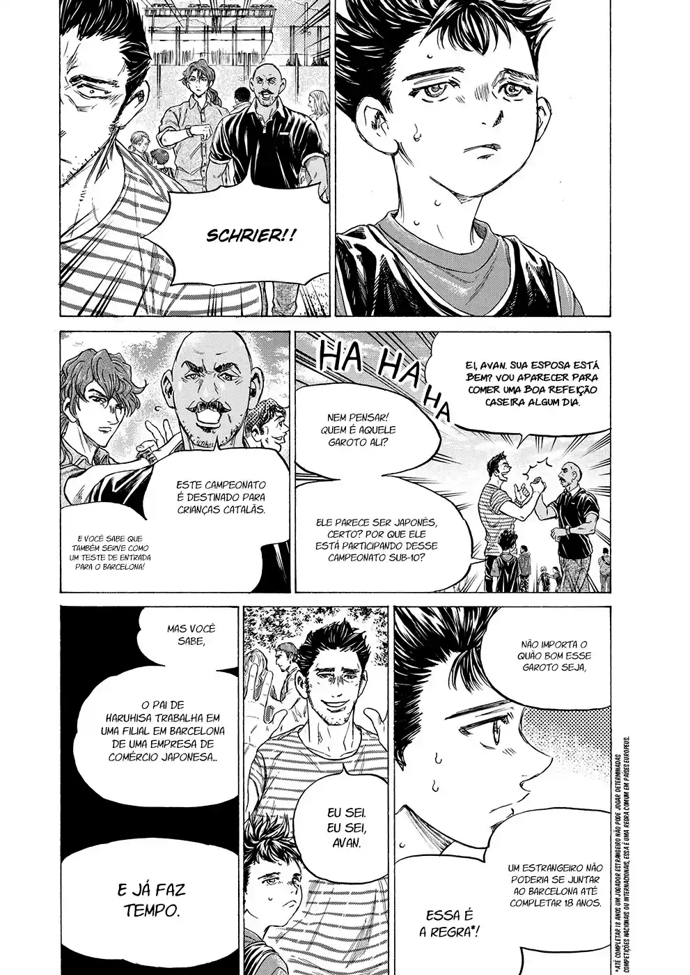 Read Ao Ashi Português Manga Online