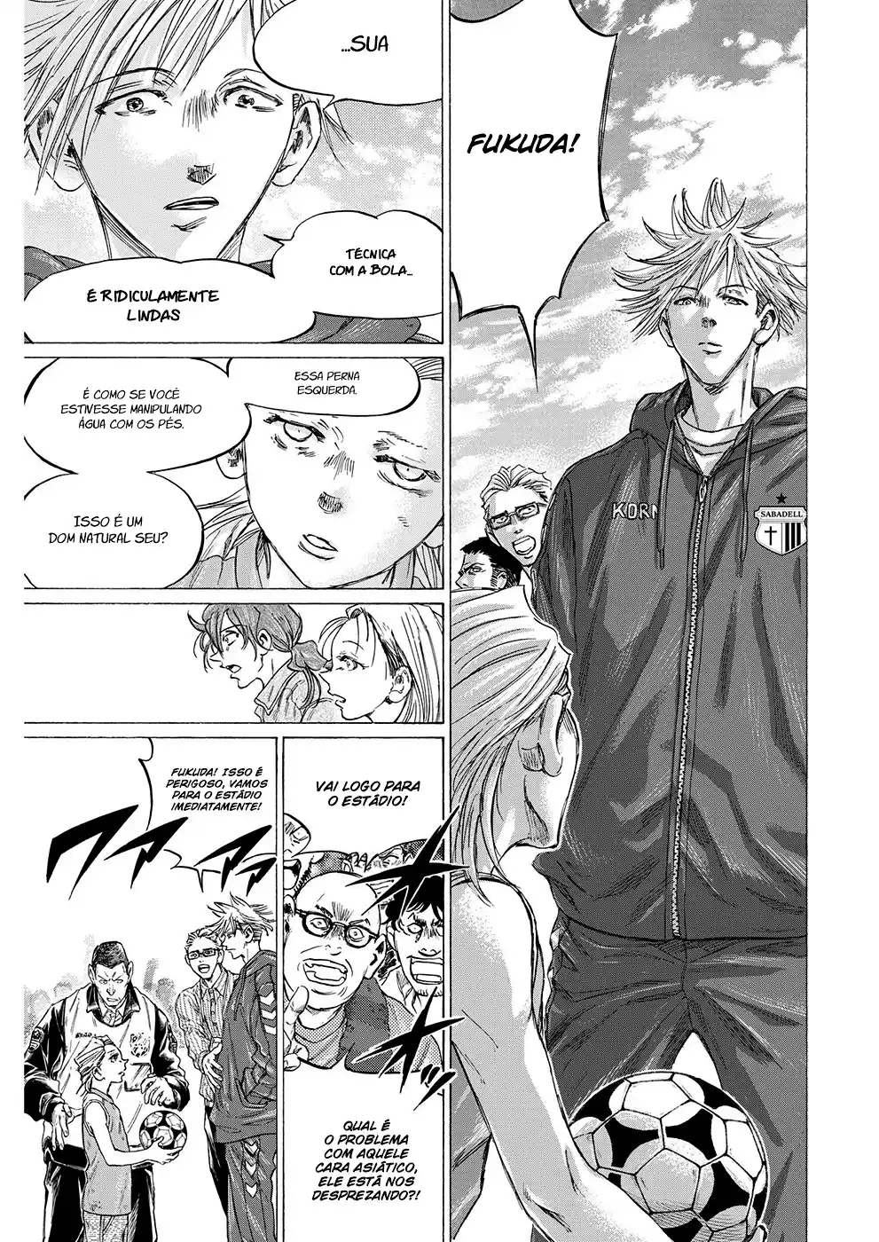 Read Ao Ashi Português Manga Online