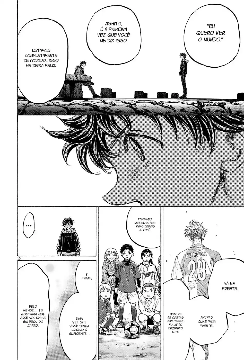 Read Ao Ashi Português Manga Online