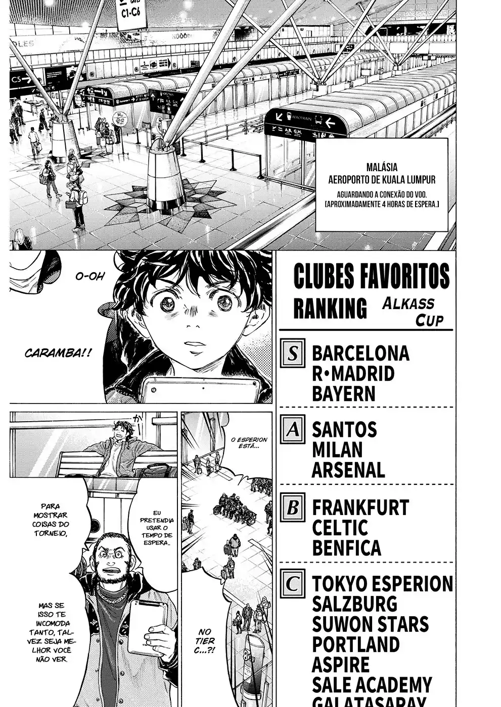 Read Ao Ashi Português Manga Online