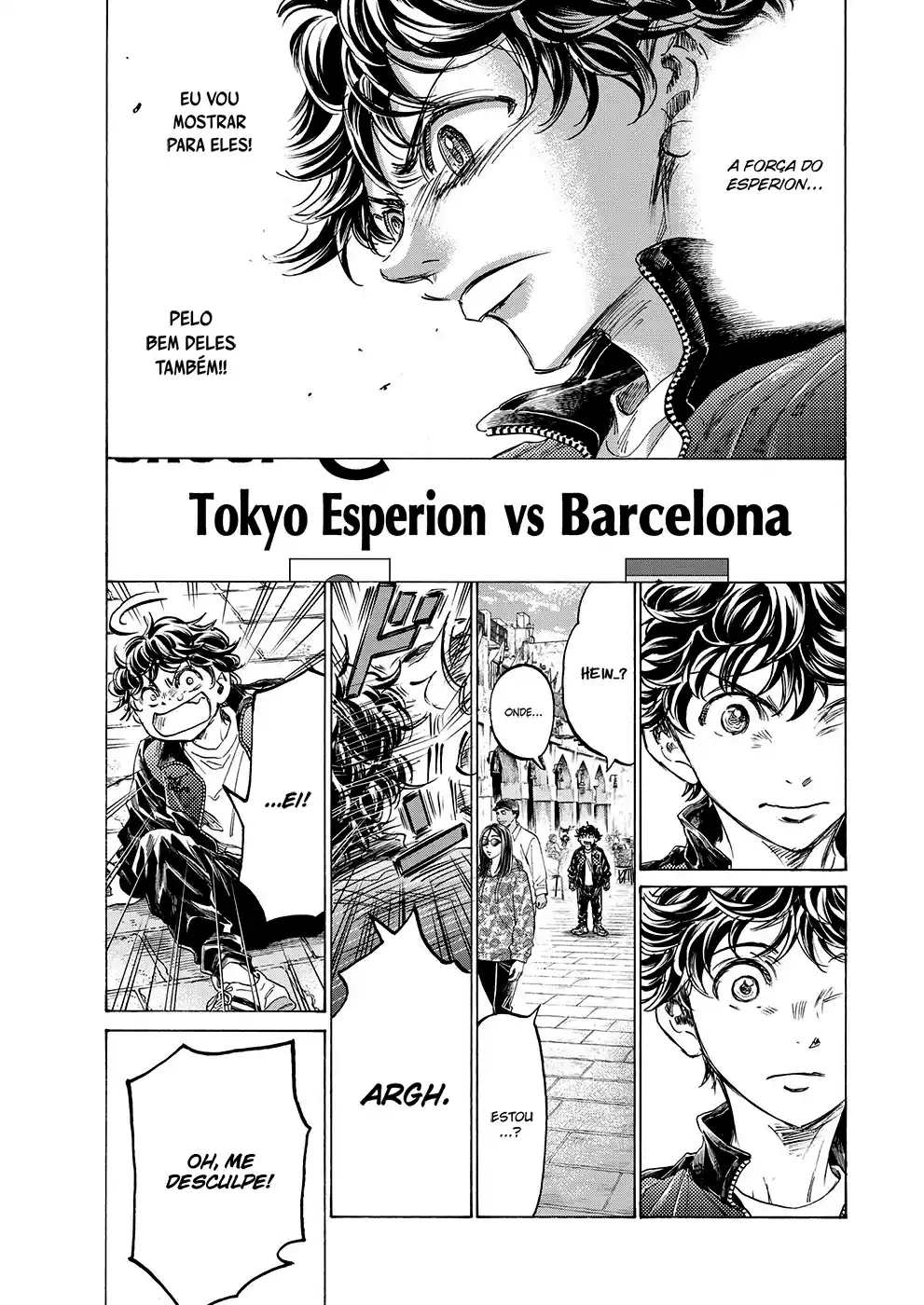 Read Ao Ashi Português Manga Online