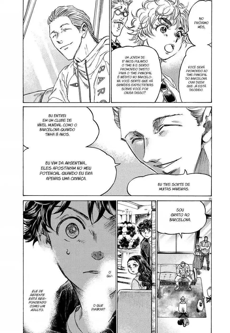 Read Ao Ashi Português Manga Online