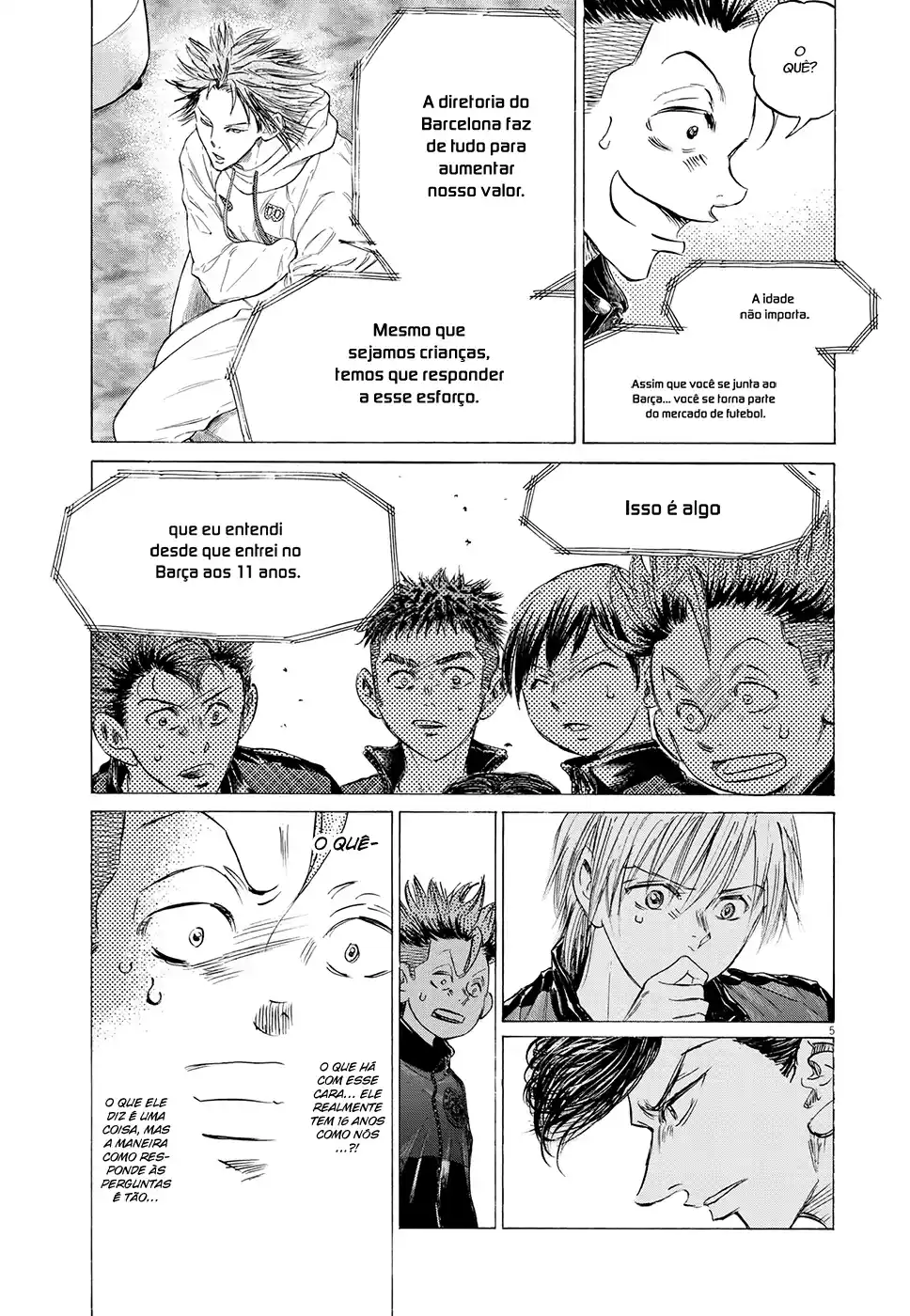 Read Ao Ashi Português Manga Online