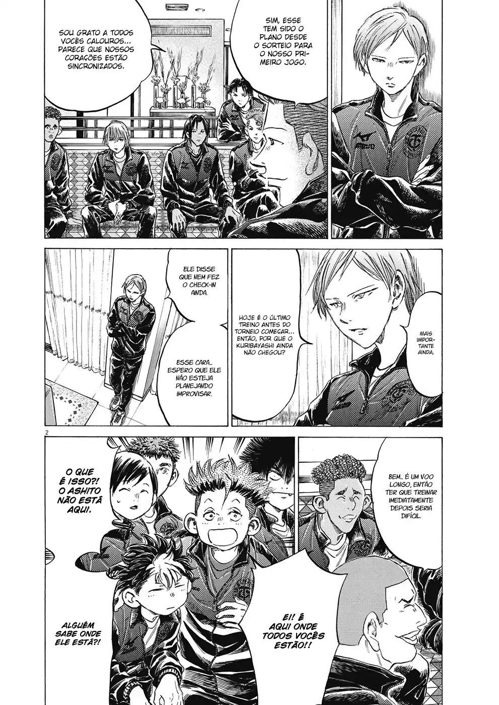 Read Ao Ashi Português Manga Online