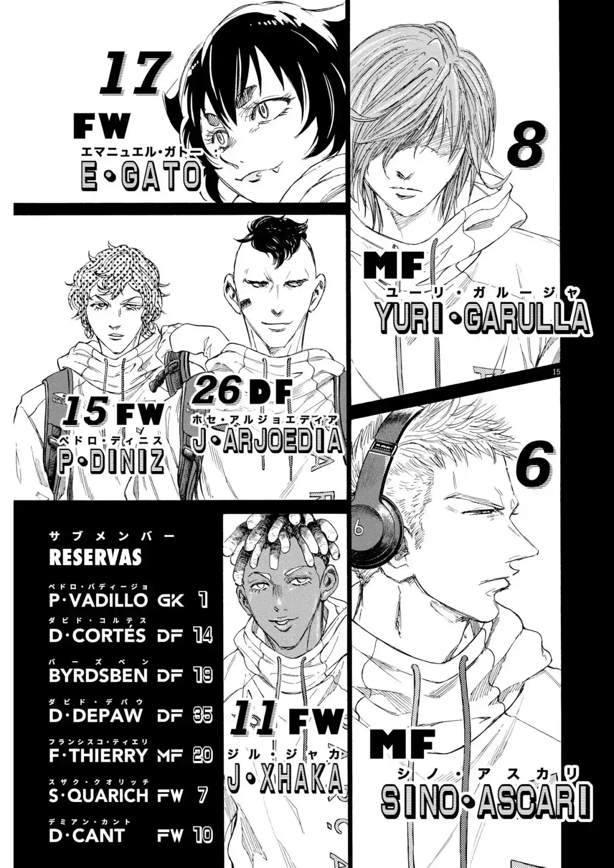 Read Ao Ashi Português Manga Online