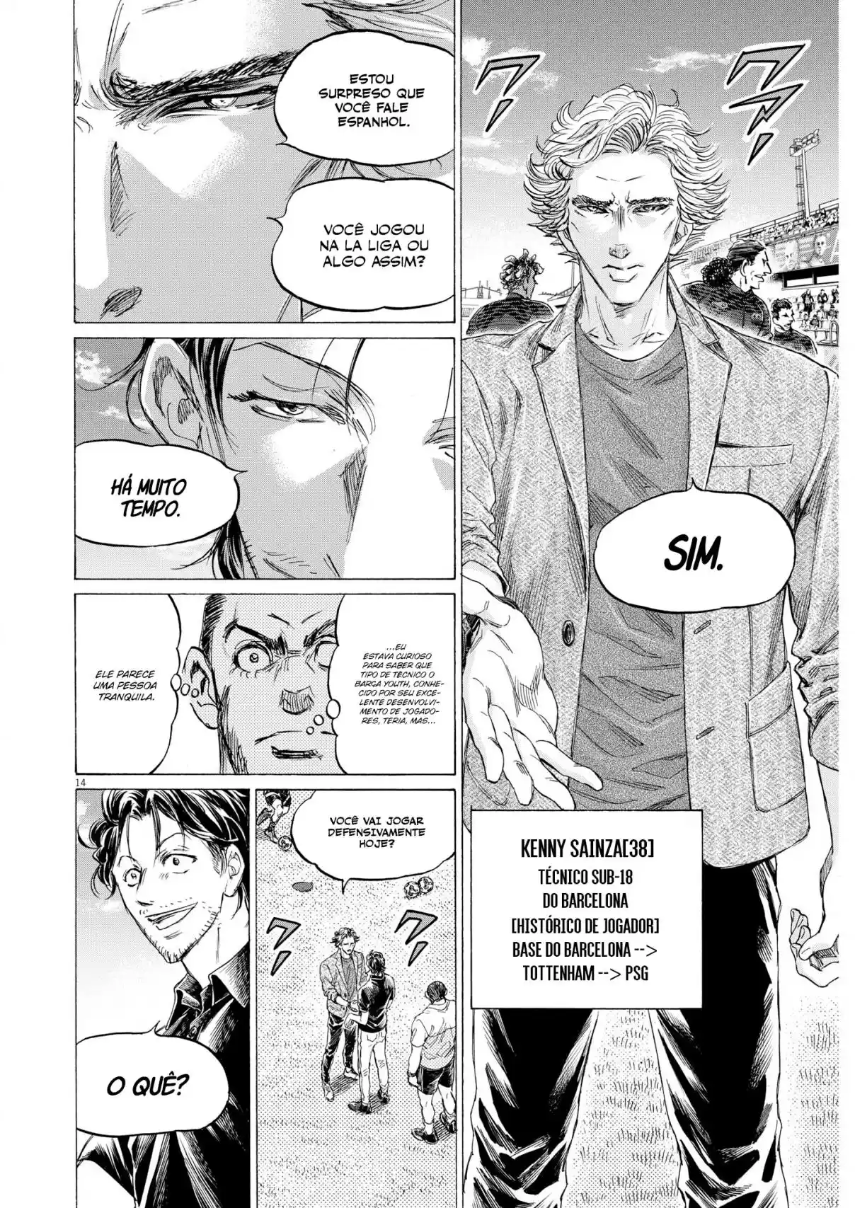 Read Ao Ashi Português Manga Online