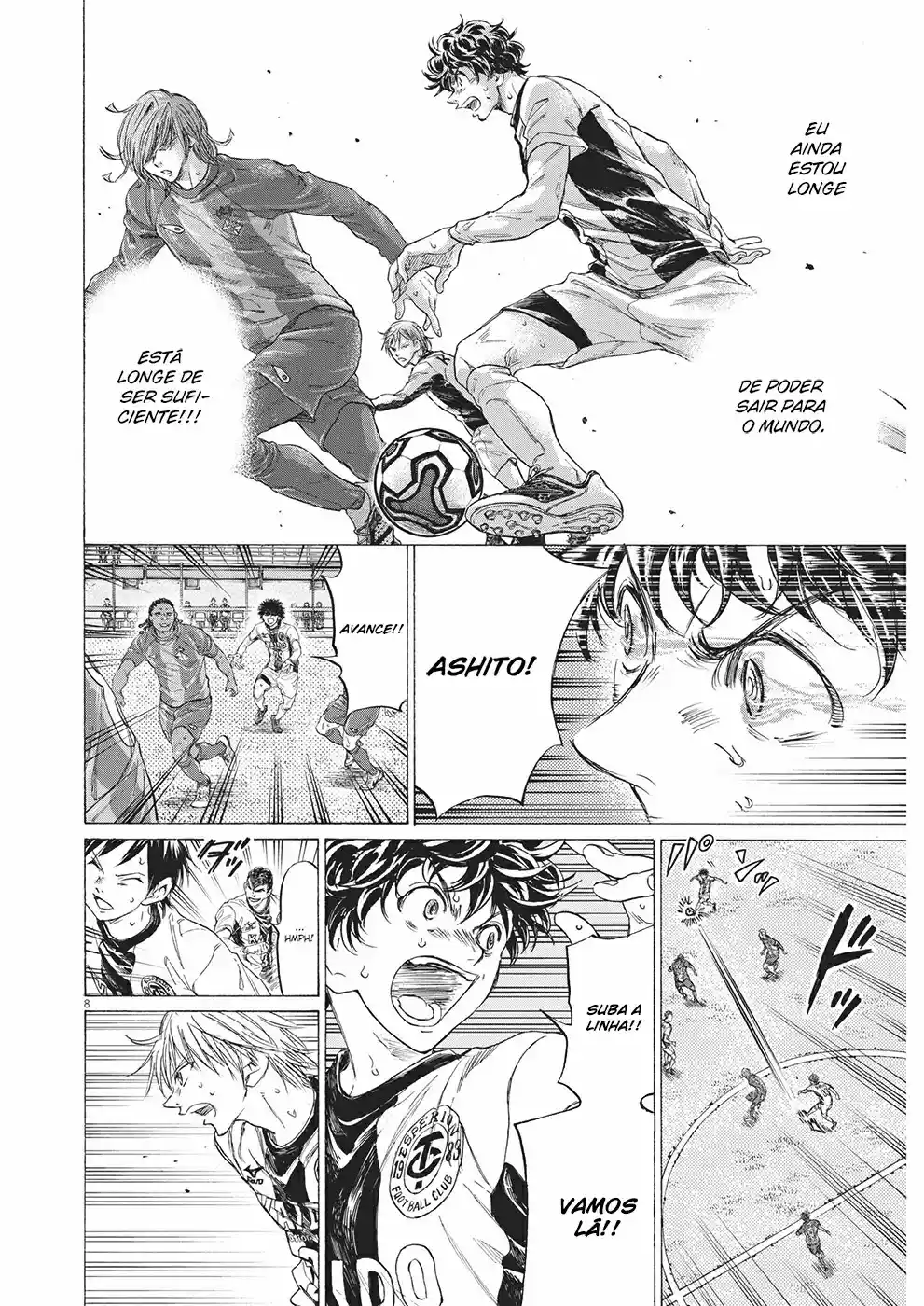 Read Ao Ashi Português Manga Online