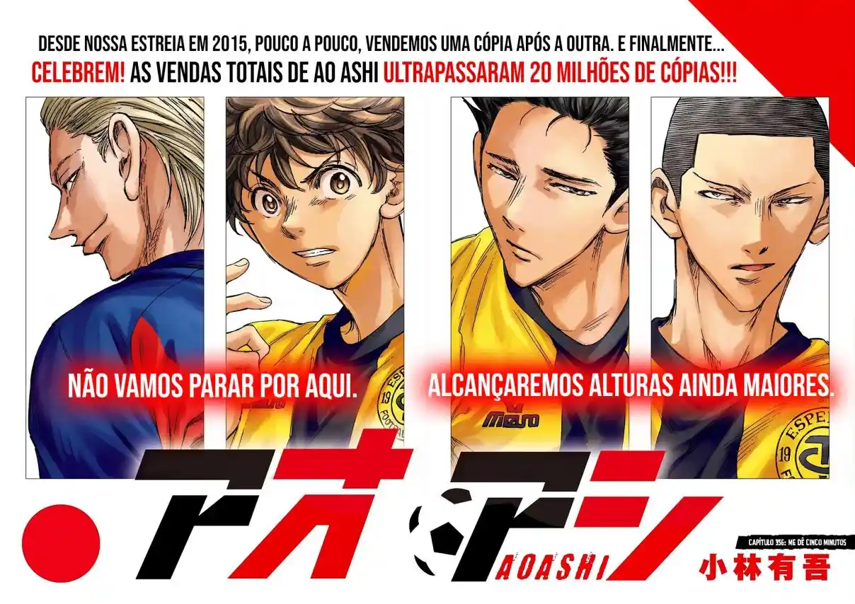 Read Ao Ashi Português Manga Online