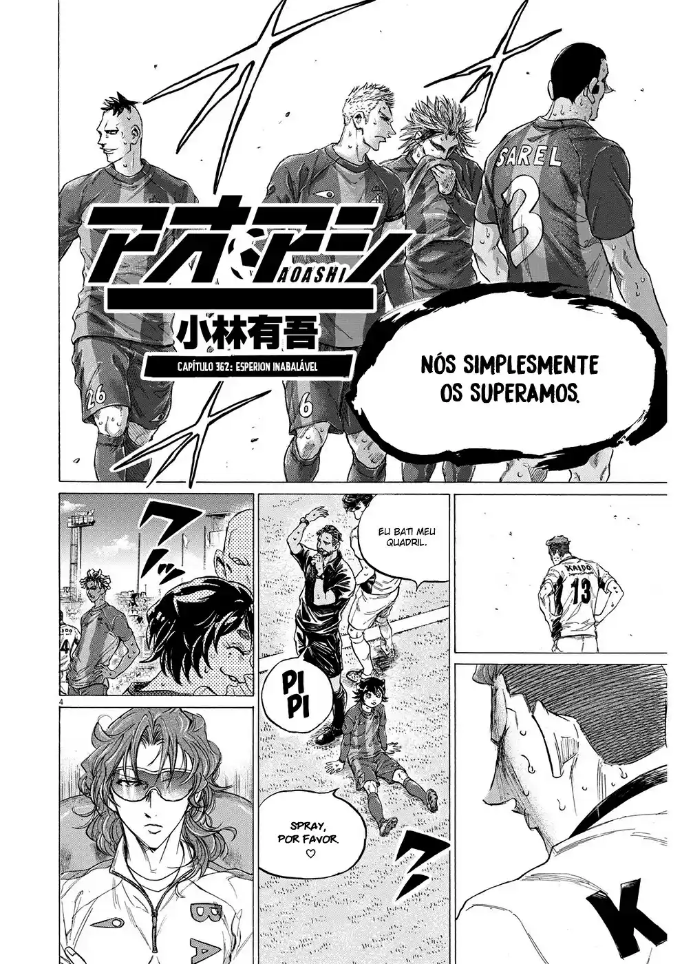 Read Ao Ashi Português Manga Online