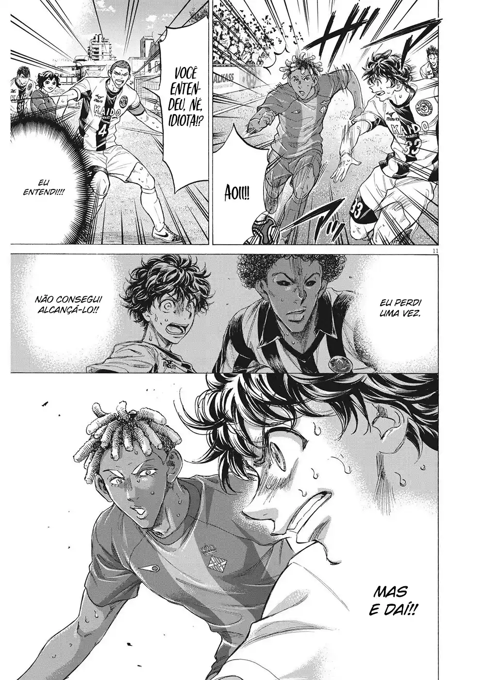 Read Ao Ashi Português Manga Online