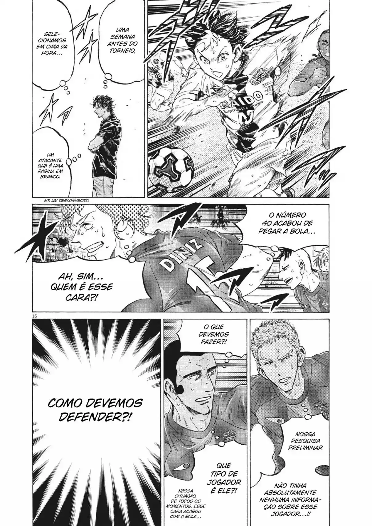 Read Ao Ashi Português Manga Online