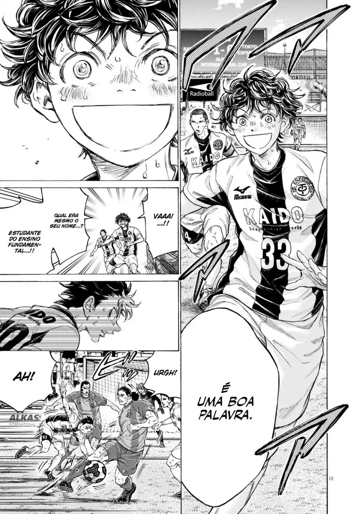 Read Ao Ashi Português Manga Online