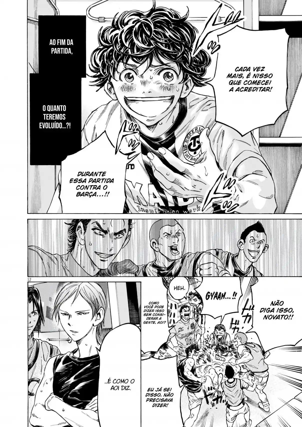 Read Ao Ashi Português Manga Online