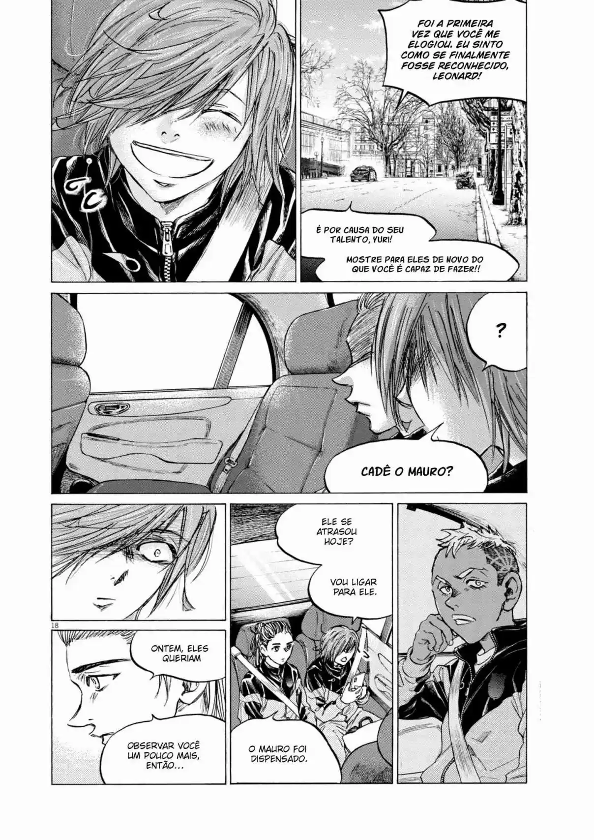 Read Ao Ashi Português Manga Online