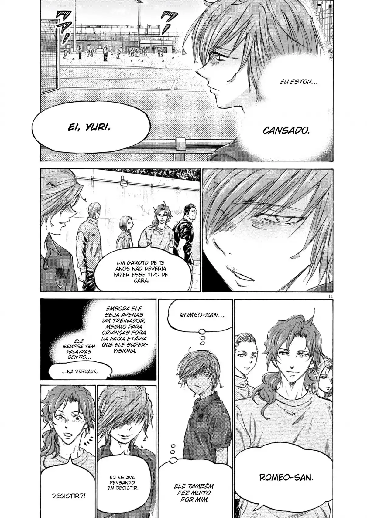 Read Ao Ashi Português Manga Online