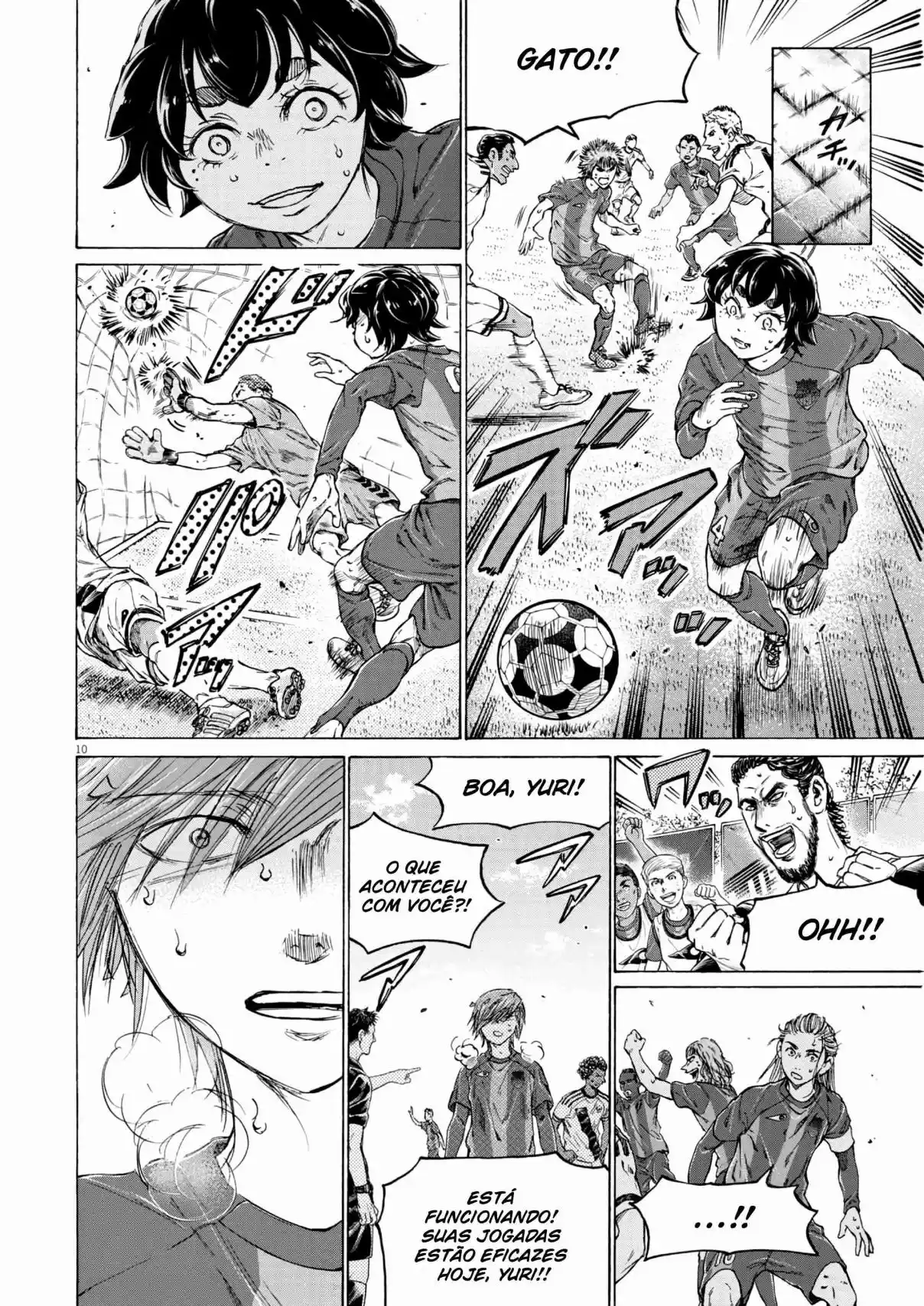 Read Ao Ashi Português Manga Online